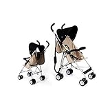[Well Born] 超軽量 赤ちゃん ベビーカー 2.9kg Ultra Light Baby Stroller 2.9kg (海外直送品) (Beige)