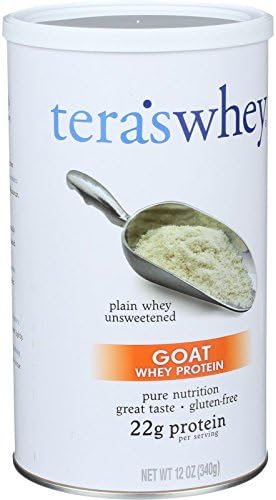 2Pack! Tera's Whey Protein - Goat - Plain - Unsweetened - 12 oz