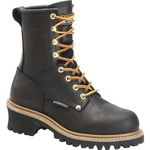 Ladies Carolina WP EH Soft Toe Lace-Up Logger Boots by Carolina