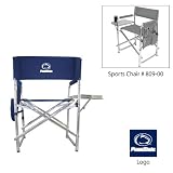 Penn State Nittany Lions NCAA Sports Chair (Navy) (Embroidered Logo)