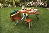 Picnic at Ascot 246 Garden Collection Wooden Picnic Table