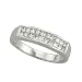 14K White Gold Diamond Wedding/Anniversary Band - 0.50 Ct.
