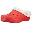 crocs Mammoth Clog,Red/Oatmeal,Men's 6 M/Women's 8 M