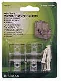 Hillman Fastener Corp 122201 Heavy-Duty Mirror Holders (Pack of 10)