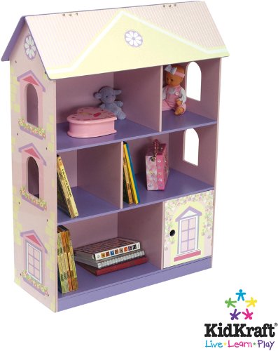 Kidkraft Dollhouse Bookcase with Flip Top - Optional Personalization