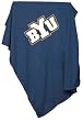 Brigham Young Cougars Sweatshirt Blanket/Throw - NCAA College Athletics