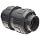 Asahi America True Union PVC Check Valve, FKM Seat, Socket Weld & NPT Female Convertible
