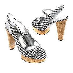 Jessica Simpson Beve Sandal with Cork Heel