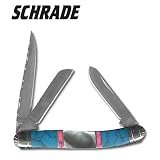 Schrade 897PSTP Collectable Uncle Henry Premium Stock Turquoise Pearl