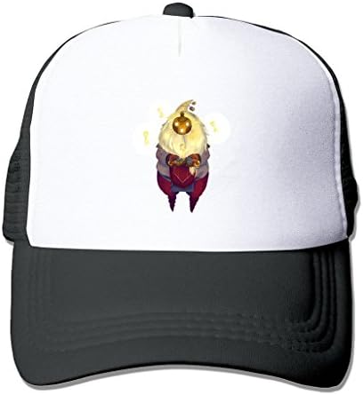 LIANBANG Bard League Of Legends Adjustable Printing Snapback Mesh Hat Unisex Adult Baseball Mesh Cap