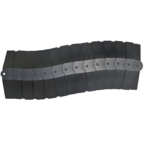 UltraTech 1842 Ultra-Sidewinder Cable Protection, 24" Large System with Endcaps, Black