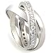 Goldmaid Damen-Ring 925 Sterlingsilber 3 in 1 Gr. 60 Me R643S60
