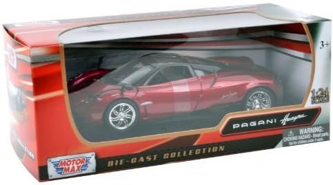 Richmond Toys 1:24 Pagani Huayra Die-Cast Collectors Model Car (Metallic Red) by Diecast Collection