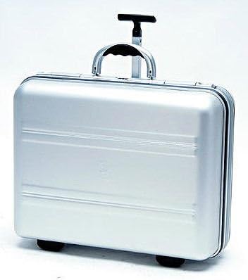 TZ Case DC50 Aluminum Carry On Size Wheeled Laptop Case, Silver DC-50 S
