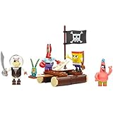 Mega Bloks  Spongebob Squarepants Pirate Figure Pack Building Playset