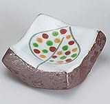 南蛮木ノ葉　箸置　2個組 【箸置　美濃焼】 　/ お楽しみグッズ(キッチン用品)付きセット