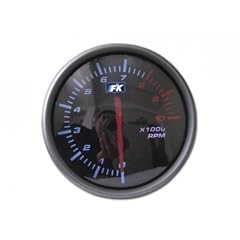 FK-Automotive Zusatzinstrument Drehzahlmesser Serie 24 Universal, schwarz/wei�