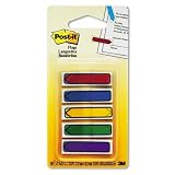 MMM684ARR1 Arrow Post-it Flags, 50/PK, Red/Blue/Yellow/Orange/Green