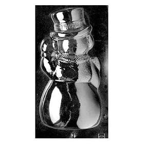 Buy Extra Large 3-D Snowman Candy Molds Part B now!
