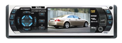 Boss BV7200 In-Dash DVD/MP3/CD Radio Receiver with 3.2-Inch TFT Widescreen Monitor