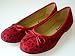 Couture Discount Ballerinas Fashion, Leopard, rot (BAL61)