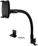 ARKON SM588 Slim-Grip Flexible Seat Bolt Floor Mount for Smartphone and 7-Inch Tablets - Bulk Packaging - Black