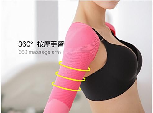 Women Long-sleeve Arm sleeve shoulder corrector Belt L (Black)