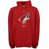 NHL Phoenix Coyotes Primary Logo Hooded Fleece (Maroon, Medium)