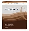 Waterman Bottled Ink (50ml) - Absolute Brown