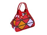 ヴィヴィアン ウエストウッド ハンドバッグ 4441-HARLEQUIN-ROSSO COGNACの画像