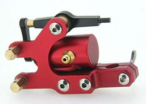 New Professional Iron Frame Rotary Tattoo Machine Gun Red Color R03