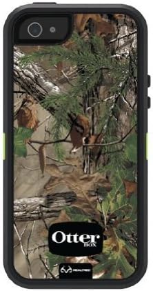 OtterBox Defender Series Case and Holster for iPhone 5 (Discontinued by Manufacturer) - Realtree Camo - Xtra Green