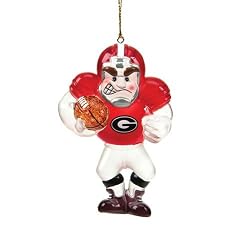 Georgia Bulldogs NCAA Acrylic Football Player Ornament (3.5)"