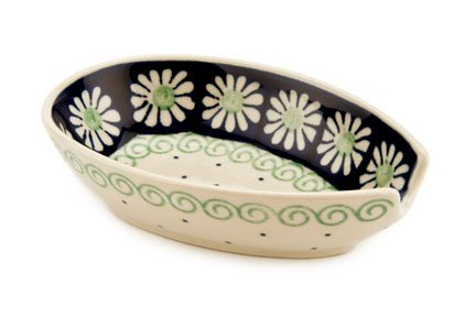Polish Pottery Renee Small Spoon Rest