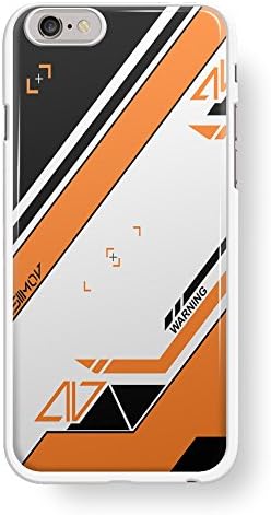 Asiimov Pattern gun counter strike for iPhone 6/6s White case