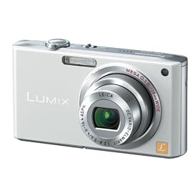 Panasonic デジタルカメラ LUMIX （ルミックス） シェルホワイト DMC-FX33-W