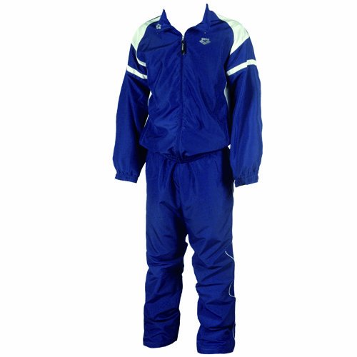 Arena Kinder Trainingsanzug Tarida jr, navy/white/metallic grey, 140, 61576