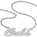 Chicago Cubs Script Necklace