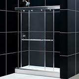 DreamLine SHDR-1360728-01 Bypass Sliding Shower Door, Chrome