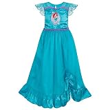 Ruffled Deluxe Ariel The Little Mermaid Nightgown - Size Small S (5 / 6) - [ 4 to 6 years ]