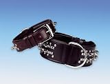 NOBBY LEDER HUNDEHALSBAND HALSBAND DELGADO 55 cm FARBE BRAUN
