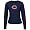 Reebok Chicago Bears Navy Blue Ladies Logo Premier Too Long Sleeve T-shirt
