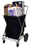 Canvas Cart Black (Black) (43.5H x 21W x 21.5D) 41ThsoVP3WL. SL160 Canvas Cart Black (Black) (43.5H x 21W x 21.5D)