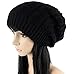 Imily Bela Women's Pile Knitted Cap Hat Bonnet Winter Knit Crochet Ski Hat