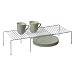 Expandable Large Cupboard Shelf White