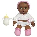 Newborn Baby Alive Sip 'N Snooze Doll - African American (Pink Outfit)