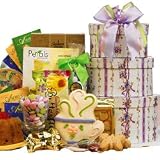 41ThycyQvUL. SL160  SCHEDULE YOUR DELIVERY DAY! Moms Tea & Snacks Gourmet Food Gift Tower