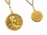 Art Nouveau Locket by Estate