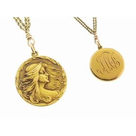 Art Nouveau Locket by Estate