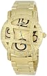Just Bling Womens JB-6214-A "Olympia" Gold-Tone Designer Dial Diamond Watch